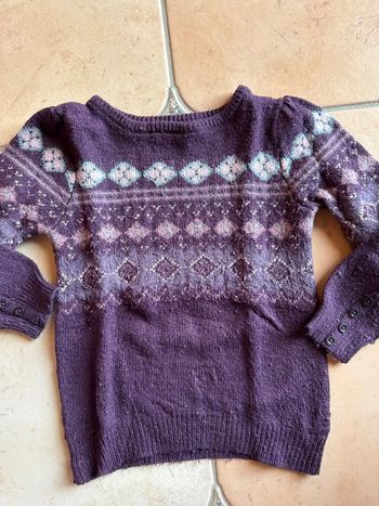 Pull fille, cinq ans DPAM