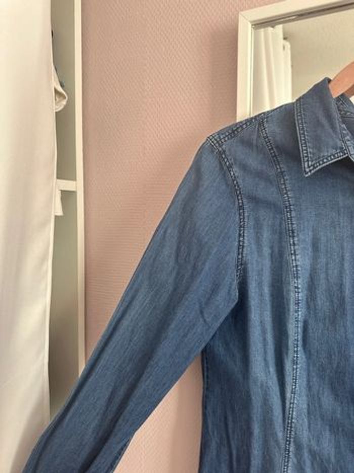 Chemise en jean - strass Yessica - photo numéro 4