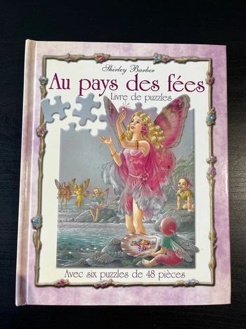 Livre puzzle Au pays des fées