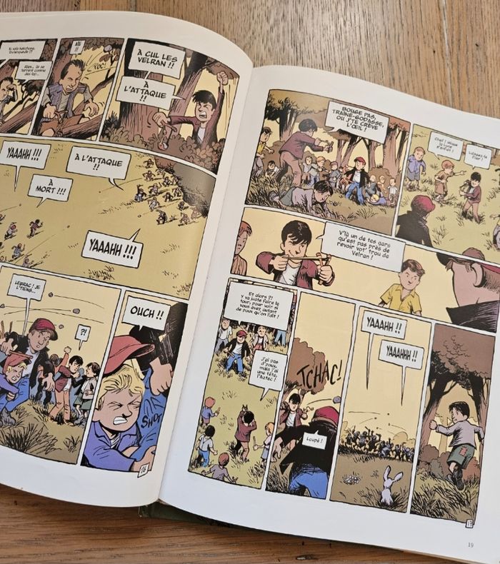 Lot de 2 bandes dessinées la guerre des boutons - photo numéro 5