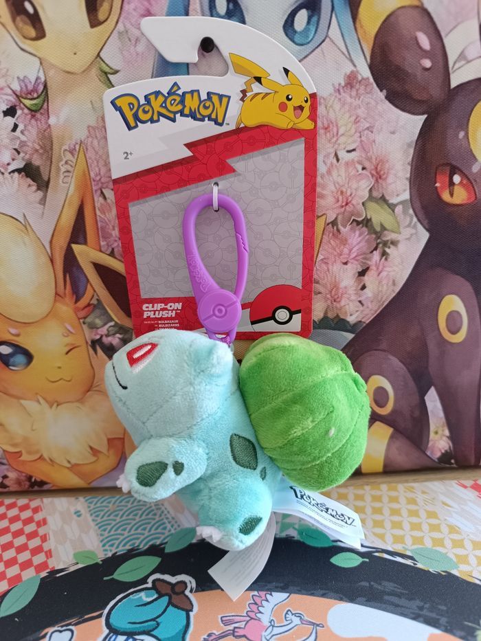 Porte Clés peluche Pokemon  Bulbizarre