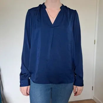 Chemise bleue marine