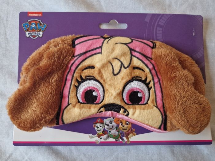 Masque de sommeil pat patrouille fille