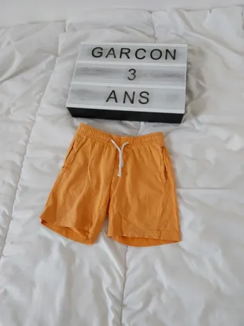 Short garçon 3 ans