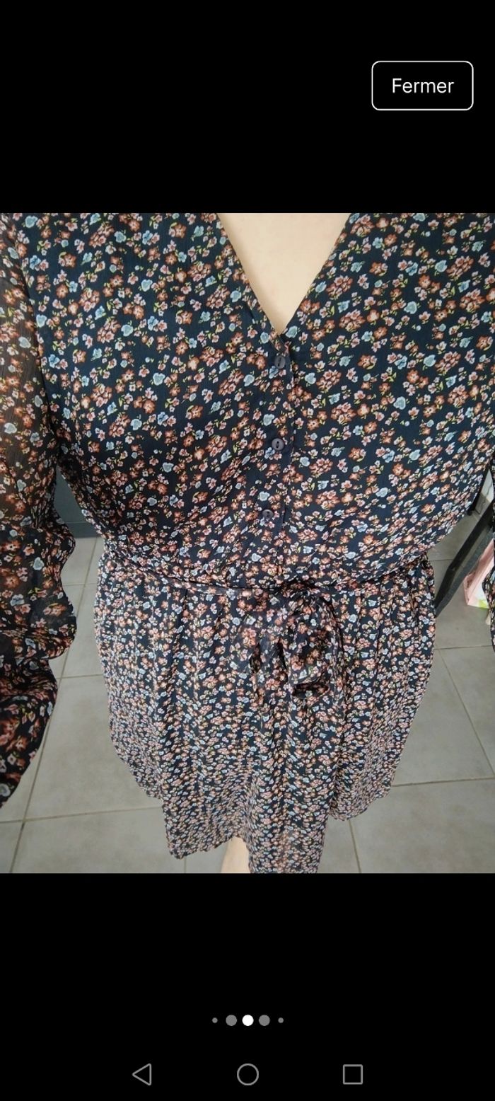 Robe fluide fleurie - photo numéro 4