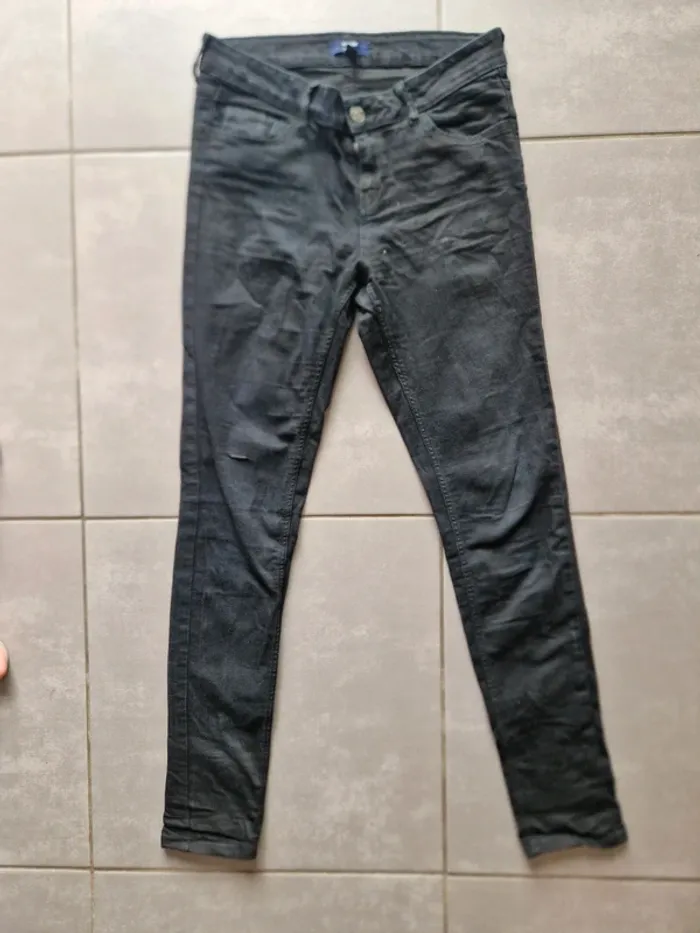 Jean slim noir