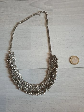 Sublime collier vintage boho chic grelots