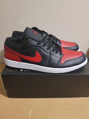 Air Jordan 1 LOW Noir/Rouge