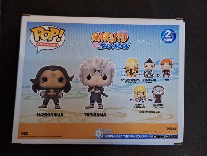 Pop Naruto Hashirama et Tobirama - photo numéro 2