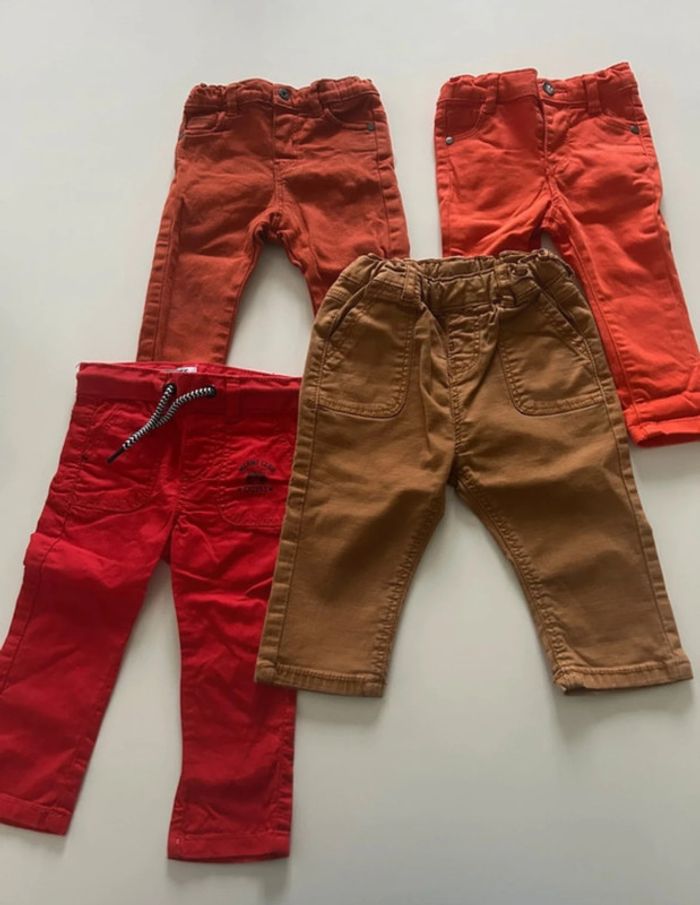 Lot de 12 pantalons 6 mois - photo numéro 4