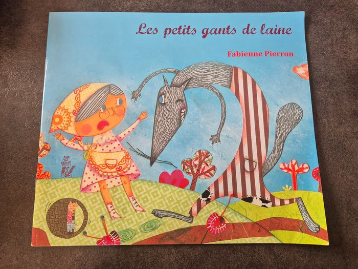 Livre enfants titre Les petits gants de laines