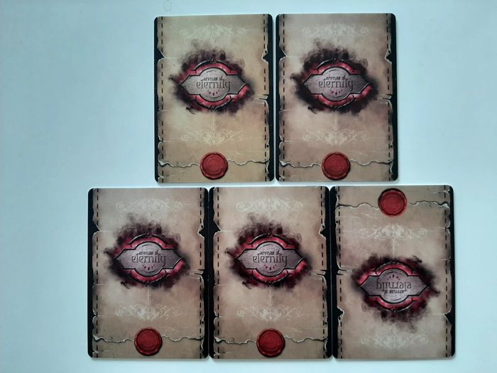 Lot 5 cartes jeu Malkyrs Arenas of Eternity - photo numéro 2