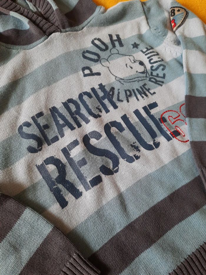 Pull à capuche winnie 4 ans - photo numéro 2