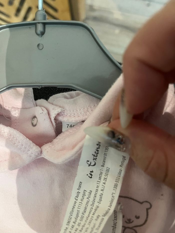 Lot bodies fille 74cm - photo numéro 4