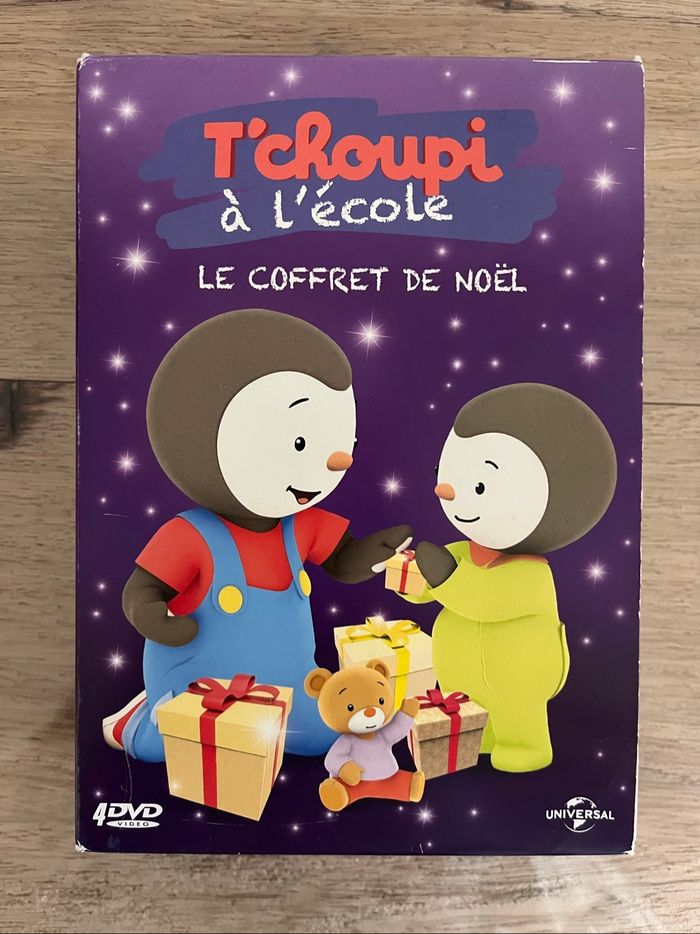Coffret dvd Tchoupi