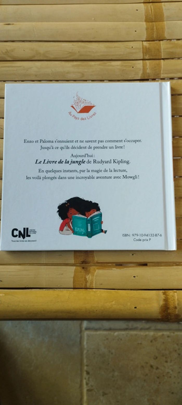 Livre Une aventure avec Mowgli - photo numéro 2