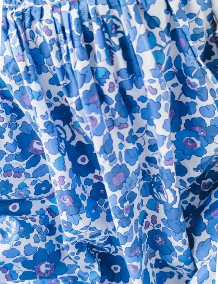 Robe liberty, bandeau cheveux et Chaussettes hautes Jacadi fille 12 mois 🎀 - photo numéro 5