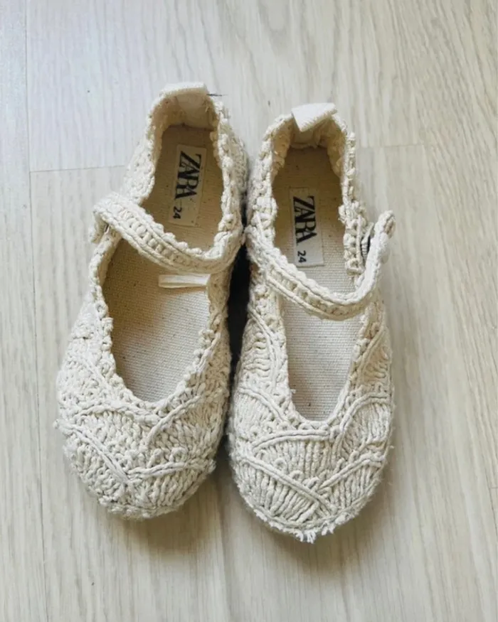 Sandales en crochet Zara - photo numéro 4