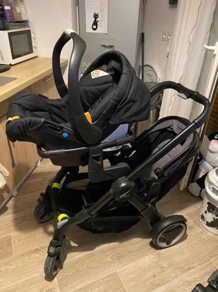 Poussette double fully chicco - photo numéro 4