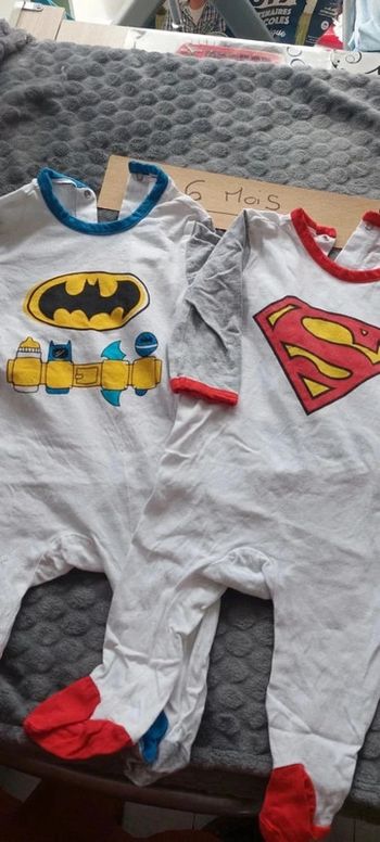 Lot de 2 pyjama DC Comixs
