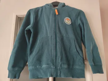 Gilet zippé Vertbaudet vert 8 ans