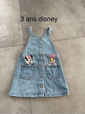 Robe en jeans Minnie et Daisy 3 ans Disney