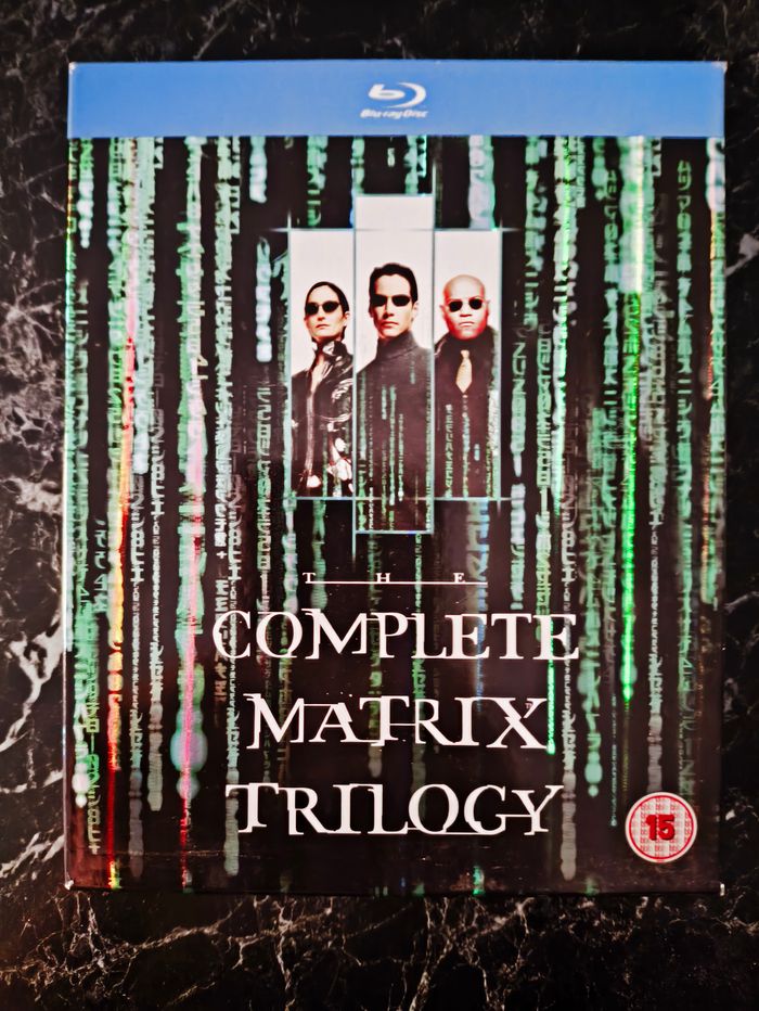 Coffret Matrix Trilogie en Blu-ray (Import UK avec VF)