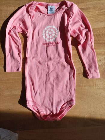 Body petit bateau 18 mois