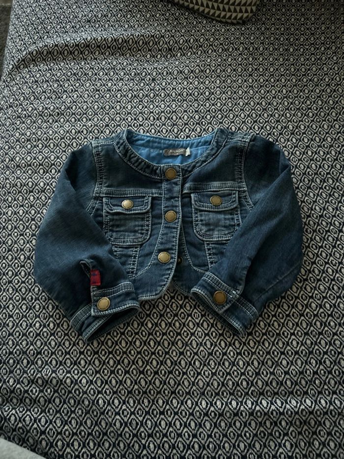 Veste en jean bébé fille