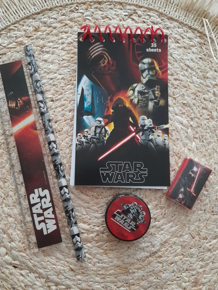 Carnet,crayon Star Wars