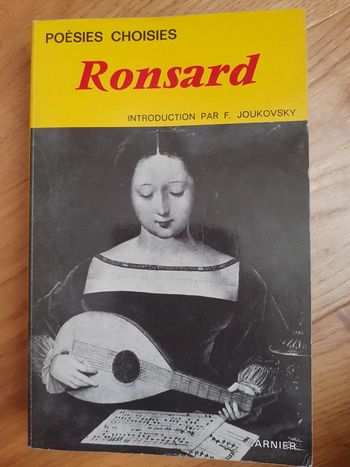 Poésies choisies de Pierre de Ronsard