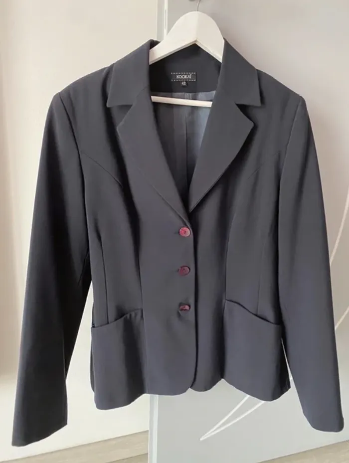 Veste blazer Kookai 42 bleu marine