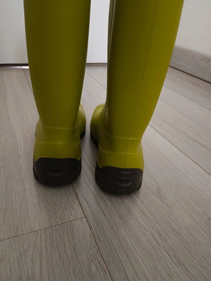 Botte de pluie Decathlon 31/32 verte léger  junior 100 - photo numéro 6