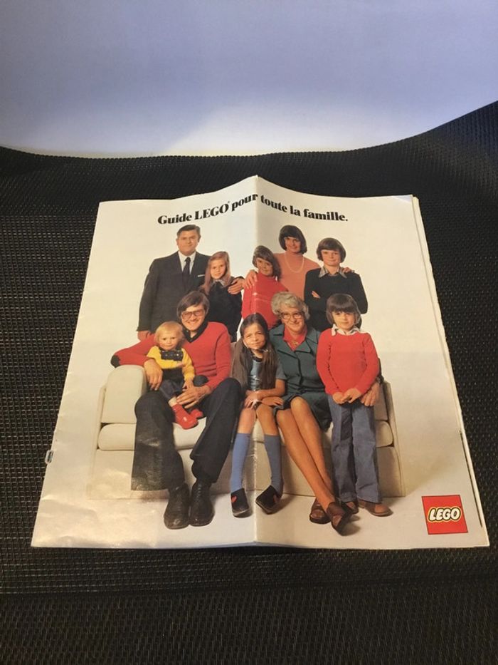 Lego system guide pour toute la famille catalogue fascicule 1976 legoland publicitaire vintage