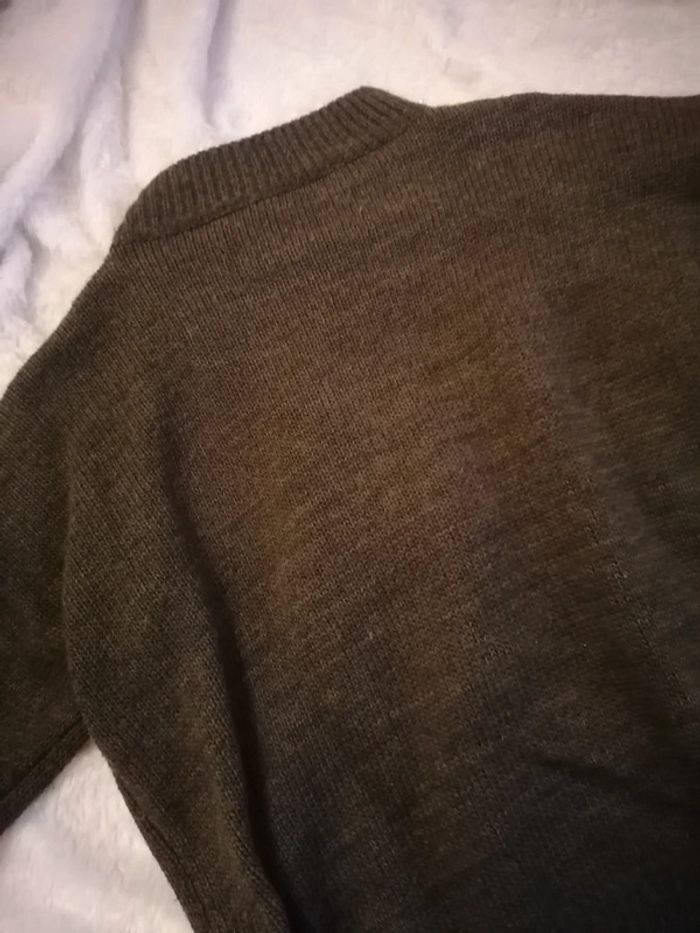 Pull a perle vert - photo numéro 3