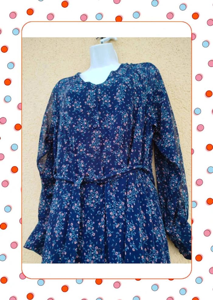 Magnifique robe bleu - photo numéro 2