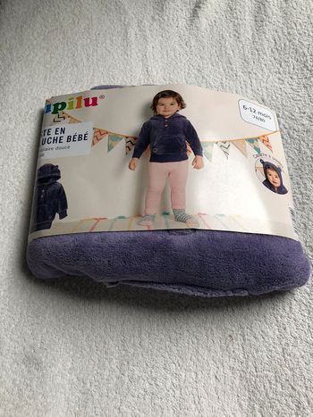 Sweat polaire fille 12/18 mois lupilu