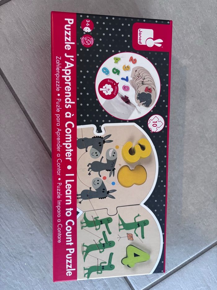 Puzzle j’apprends à compter Janod