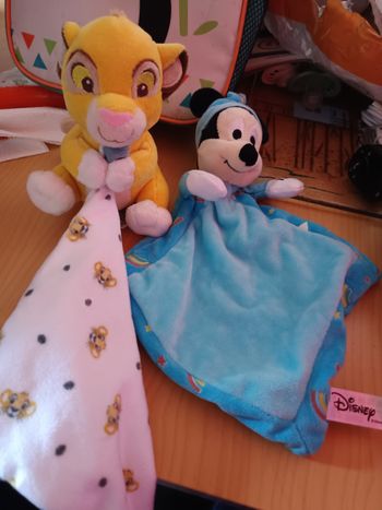 Doudou Disney Mickey Winnie