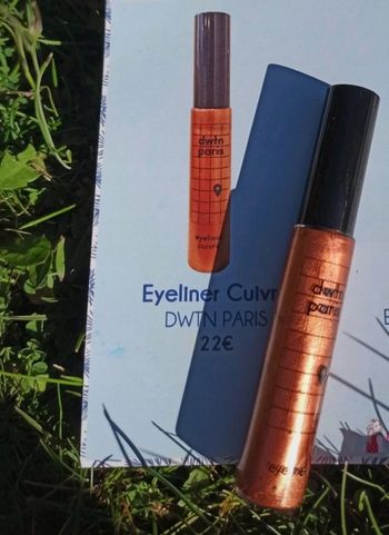Eyeliner cuivré