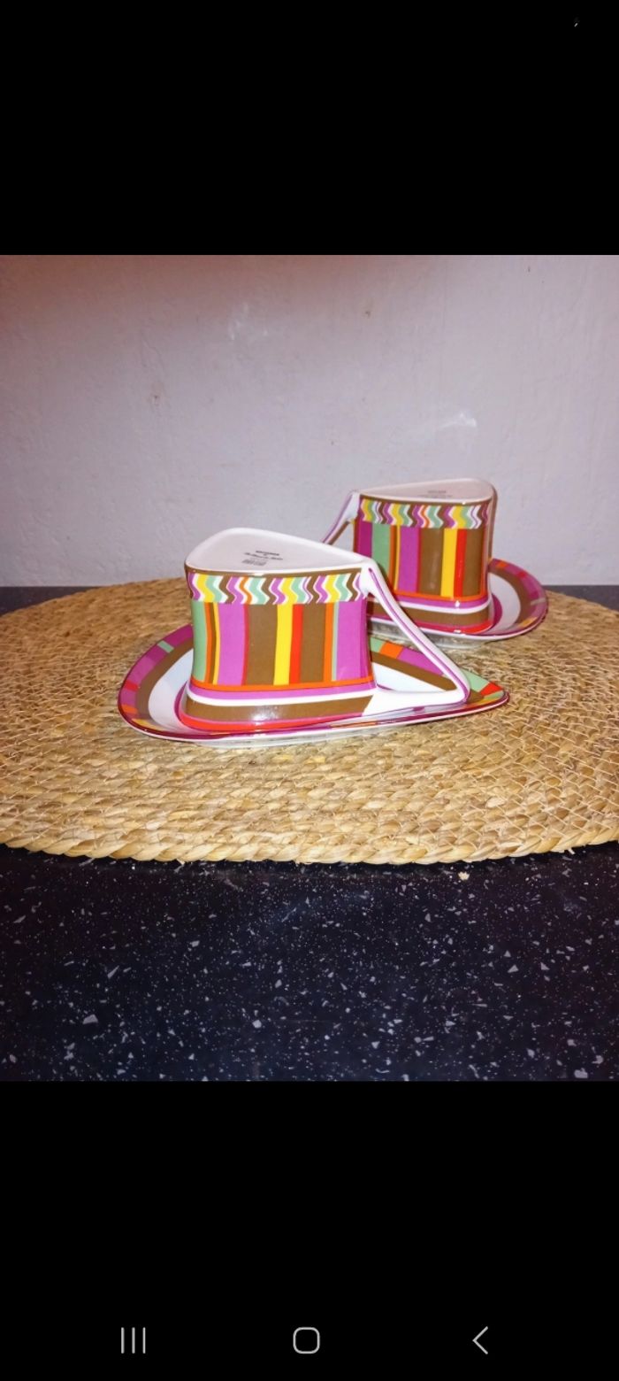 Lot 2 tasses à café - photo numéro 2