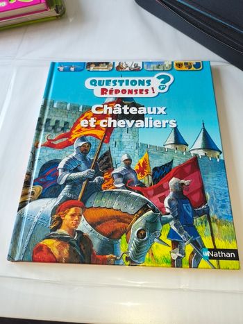 Livre châteaux et chevaliers
