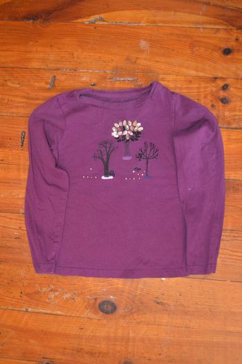 Tee shirt manches longues Galerie Lafayette 3 ans