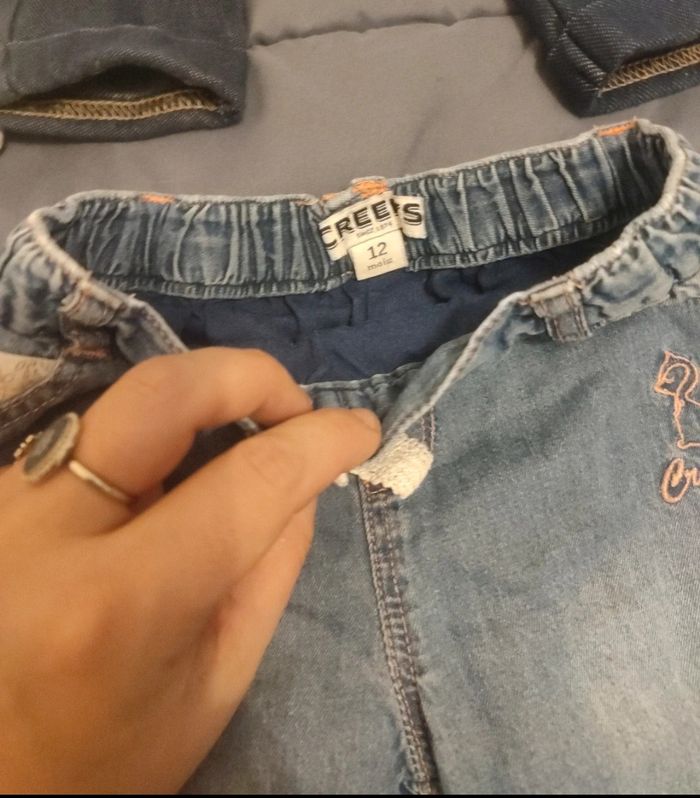 Lot 6 pantalons fille 12 mois - photo numéro 6