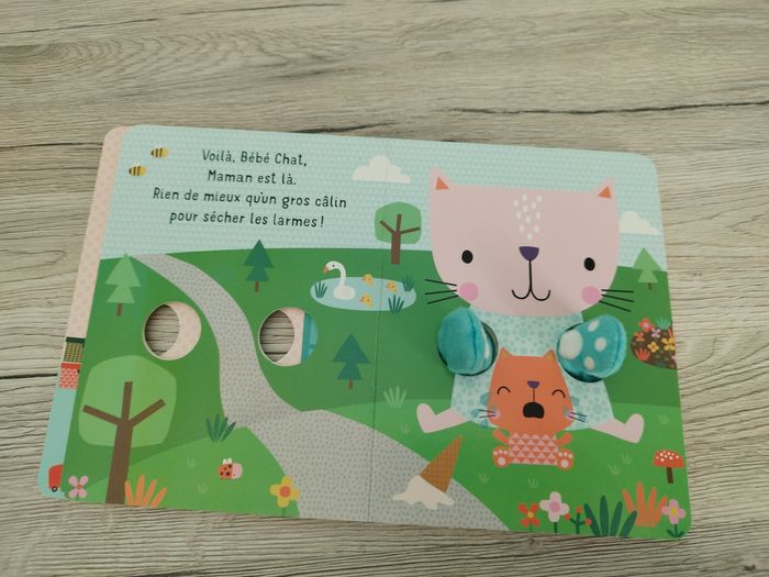 Livre marionnette un gros câlin - photo numéro 4