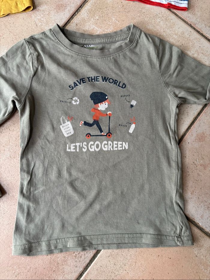 Lot 5 Tee-shirts manches longues 4 ans garçon - photo numéro 2