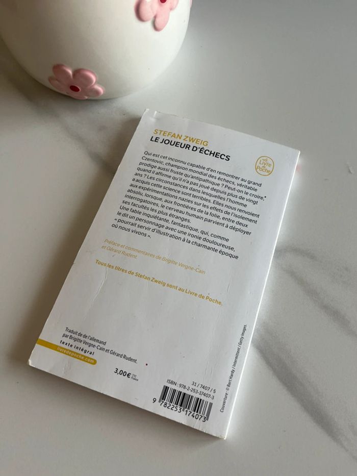 Stefan Zweig - Le joueur d’échecs - photo numéro 2