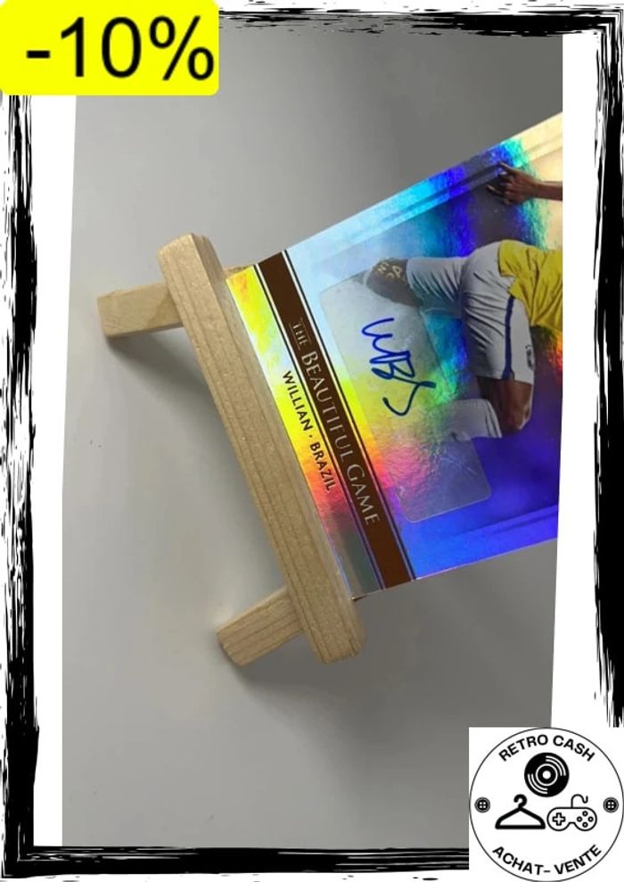 2015 Panini Donruss The Beautiful Game Signatures bg-w Willian - photo numéro 2