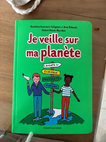 Livre je veille sur ma planète