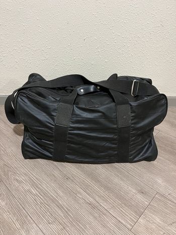 Grand sac fourre tout noir vintage Lancel